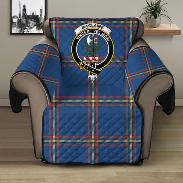 MacLaine of Loch Buie Tartan Crest Sofa Protector Fashion