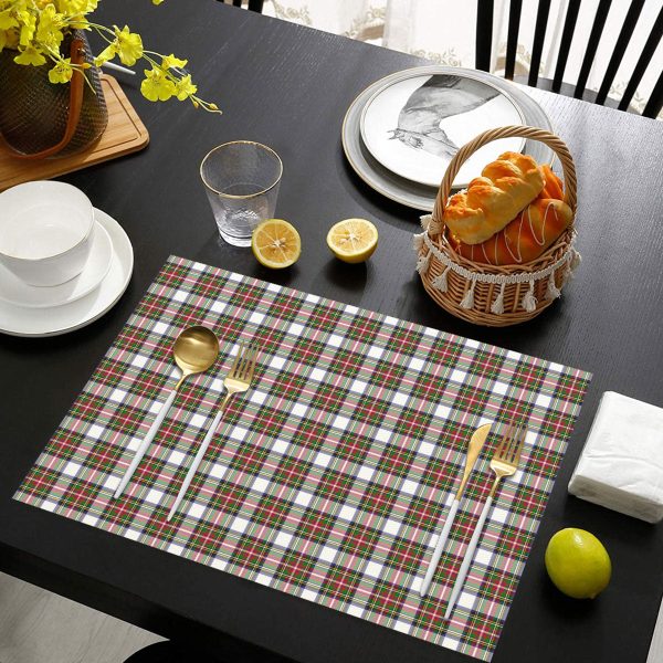 Stewart Dress Modern Tartan Placemat Online Sale - Image 3
