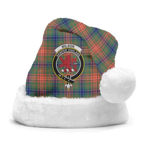Wilson Ancient Tartan Crest Christmas Hat Sale