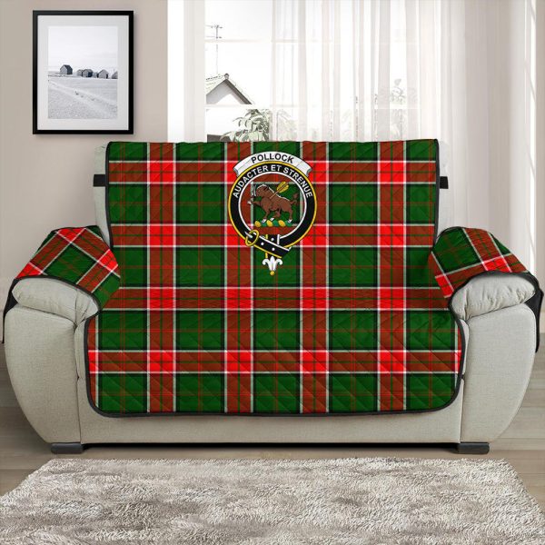 Pollock Modern Tartan Crest Sofa Protector For Discount - Image 2