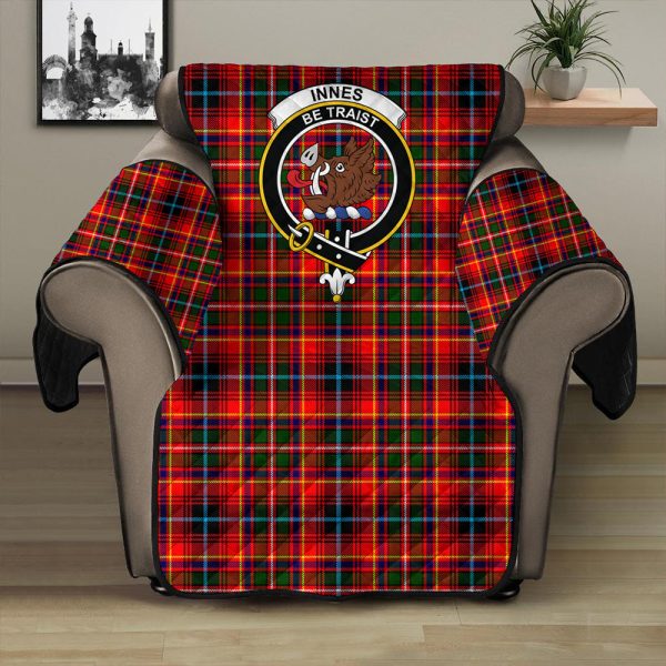Innes Modern Tartan Crest Sofa Protector For Discount