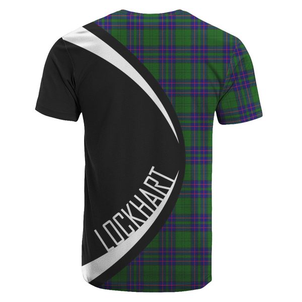 Lockhart Modern Tartan Crest T-shirt - Circle Style Online Hot Sale - Image 2