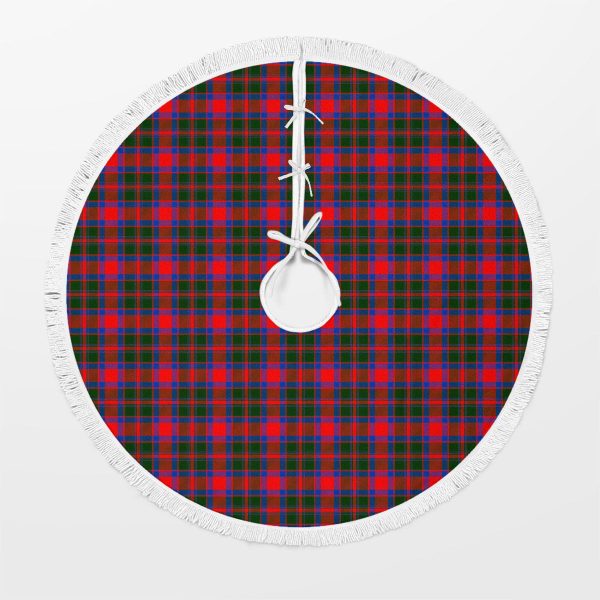 Carrick District Tartan Christmas Tree Skirt Online now - Image 4