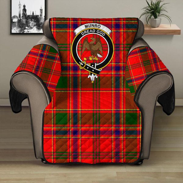 Munro Modern Tartan Crest Sofa Protector Online Sale