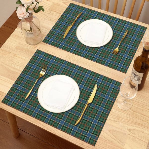 Ogilvie Hunting Ancient Tartan Placemat Online Sale - Image 2