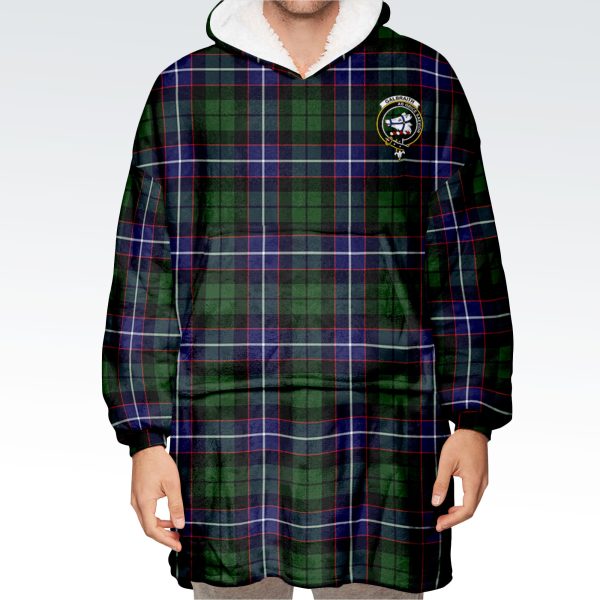 Galbraith Modern Tartan Hoodie Blanket Cheap - Image 2