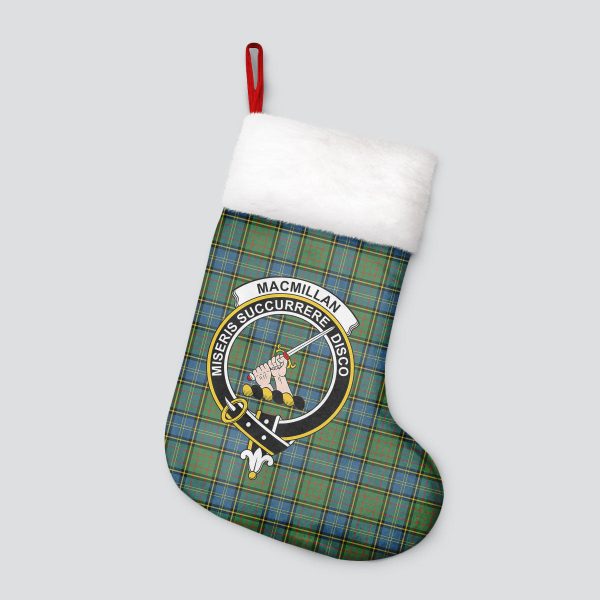 MacMillan Hunting Ancient Tartan Crest Christmas Stocking Cheap - Image 4