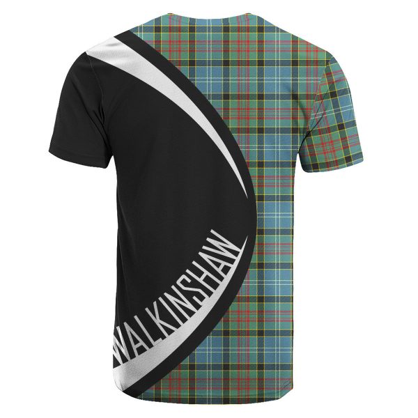 Walkinshaw Tartan Crest T-shirt - Circle Style Online Sale - Image 2