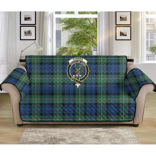 Forbes Ancient Tartan Crest Sofa Protector For Discount - Image 3