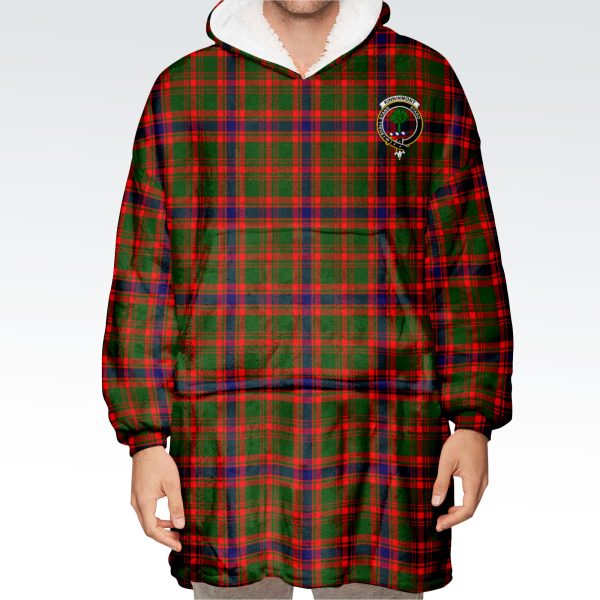 Kinninmont Tartan Hoodie Blanket For Sale - Image 2
