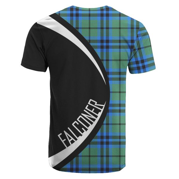 Falconer Tartan Crest T-shirt - Circle Style Online - Image 2