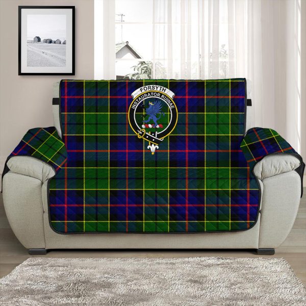 Forsyth Modern Tartan Crest Sofa Protector Online - Image 2