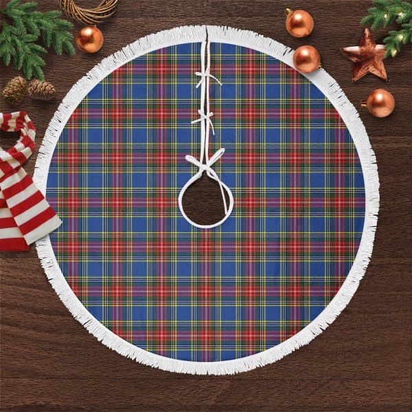 Beaton Modern Tartan Christmas Tree Skirt Online