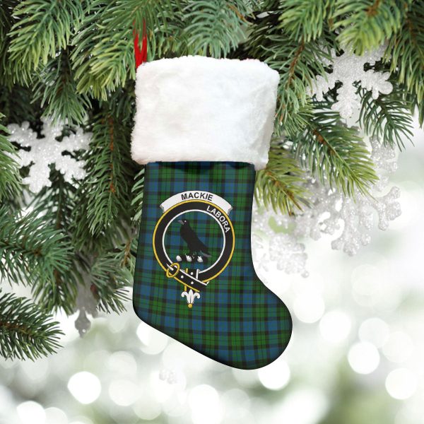 MacKie Tartan Crest Christmas Stocking Cheap - Image 5