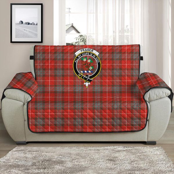 Fraser Weathered Tartan Crest Sofa Protector Sale - Image 2