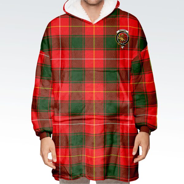 MacPhee Modern Tartan Hoodie Blanket Cheap - Image 2