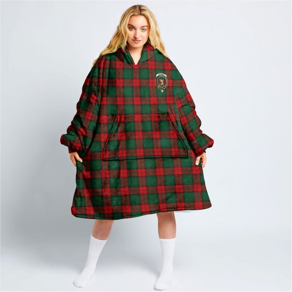 Stewart Atholl Modern Tartan Hoodie Blanket For Cheap