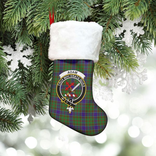 Adam Tartan Crest Christmas Stocking on Sale - Image 5