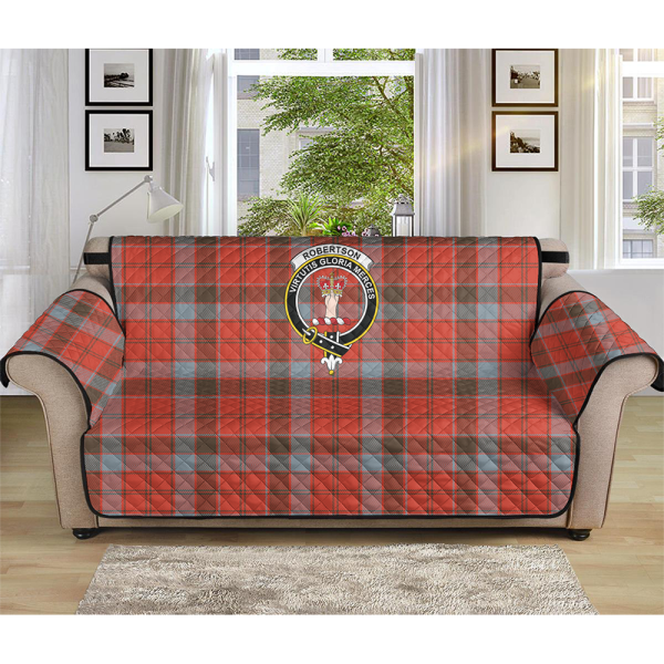 Robertson Weathered Tartan Crest Sofa Protector Online - Image 3