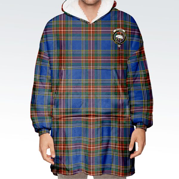 Bethune Ancient Tartan Hoodie Blanket For Discount - Image 2