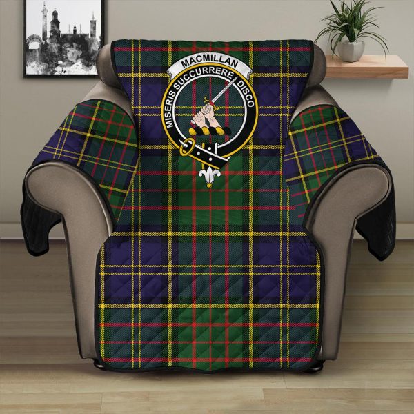 MacMillan Hunting Modern Tartan Crest Sofa Protector on Sale