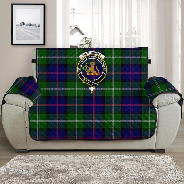 MacThomas Modern Tartan Crest Sofa Protector Cheap - Image 2