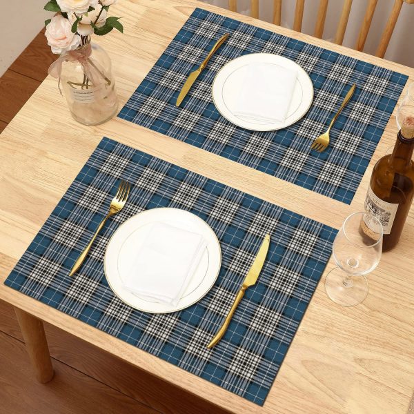 Napier Modern Tartan Placemat Online Hot Sale - Image 2