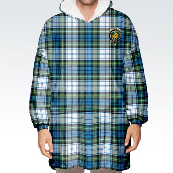 Campbell Dress Ancient Tartan Hoodie Blanket Online Sale - Image 2