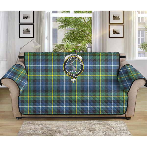 MacNeill of Barra Ancient Tartan Crest Sofa Protector Online Sale - Image 3