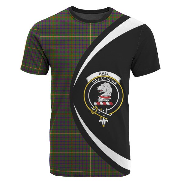 Hall Tartan Crest T-shirt - Circle Style Sale