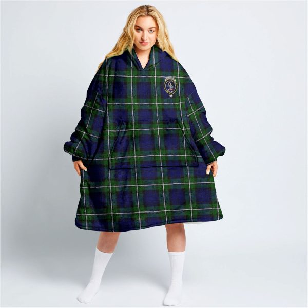 Bannerman Tartan Hoodie Blanket Online now