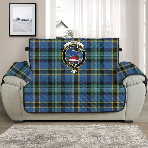 Weir Ancient Tartan Crest Sofa Protector For Sale - Image 2