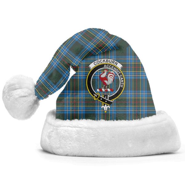 Cockburn Modern Tartan Crest Christmas Hat Online Hot Sale - Image 2
