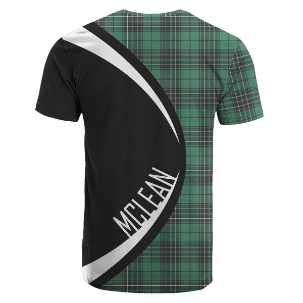 McLean Hunting Ancient Tartan Crest T-shirt - Circle Style Online - Image 2