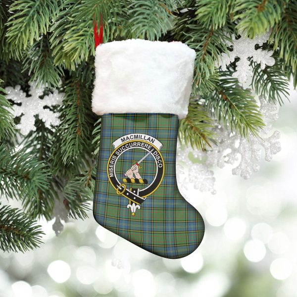 MacMillan Hunting Ancient Tartan Crest Christmas Stocking Cheap - Image 5