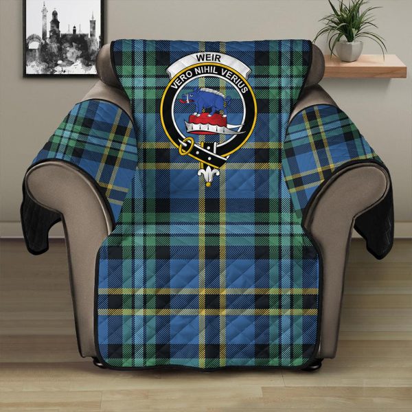 Weir Ancient Tartan Crest Sofa Protector For Sale
