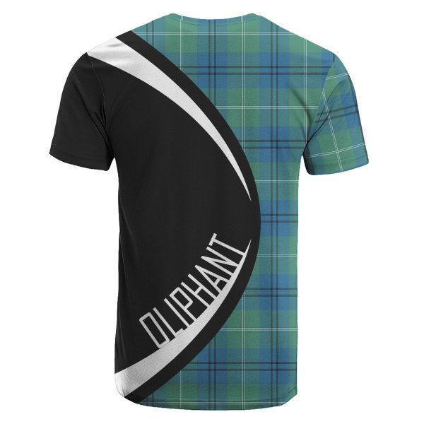 Oliphant Ancient Tartan Crest T-shirt - Circle Style Supply - Image 2
