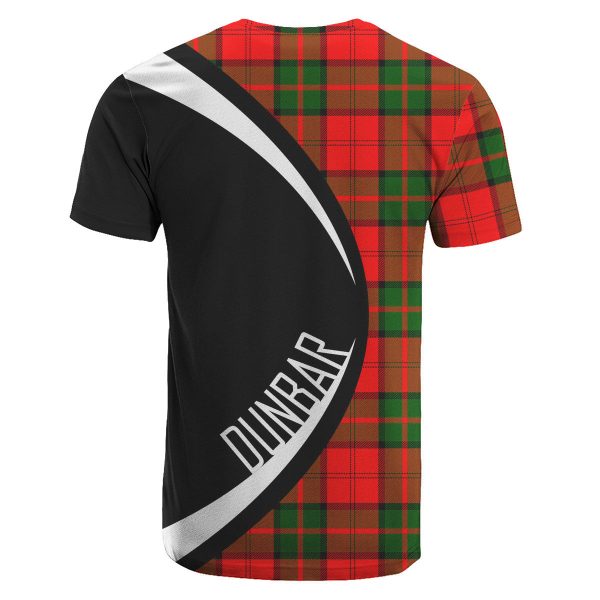 Dunbar Modern Tartan Crest T-shirt - Circle Style Online - Image 2