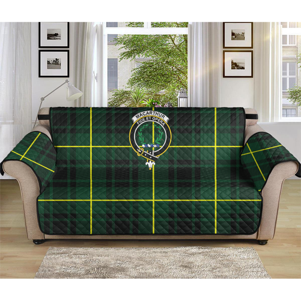 MacArthur Modern Tartan Crest Sofa Protector For Cheap - Image 3