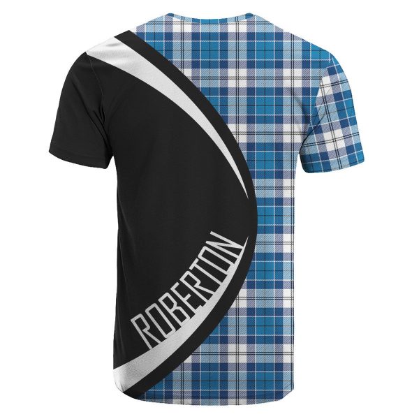 Roberton Tartan Crest T-shirt - Circle Style Hot on Sale - Image 2