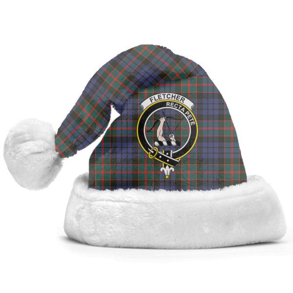 Fletcher of Dunans Tartan Crest Christmas Hat Discount - Image 2