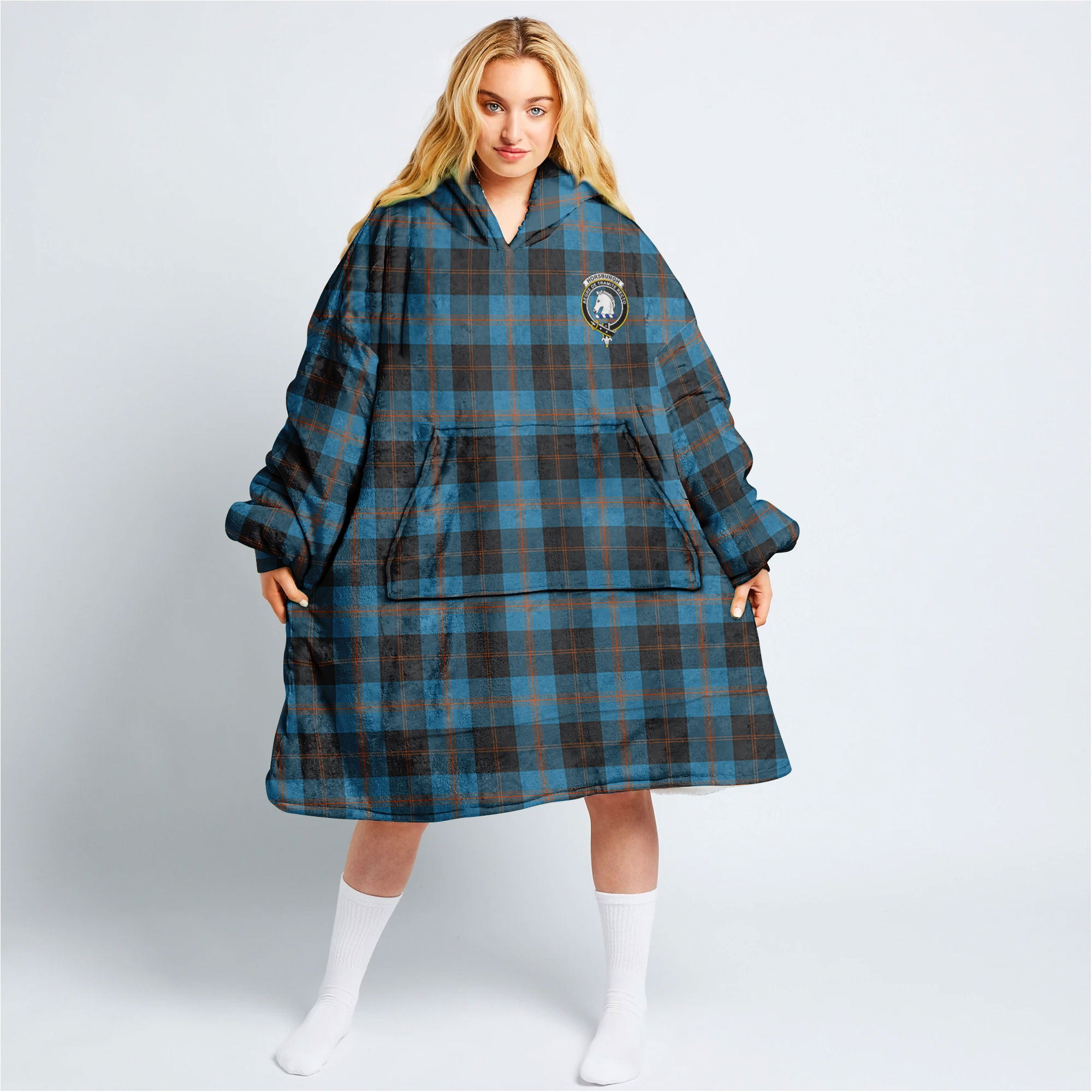 Horsburgh Tartan Hoodie Blanket Online Hot Sale