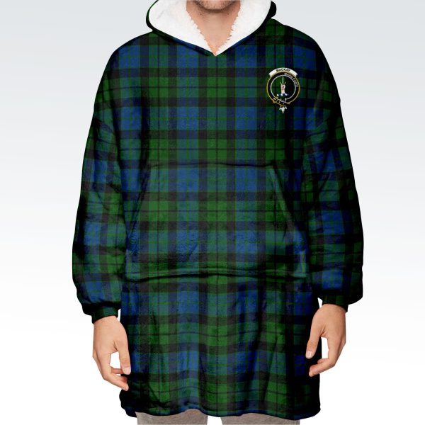 MacKay Modern Tartan Hoodie Blanket Cheap - Image 2
