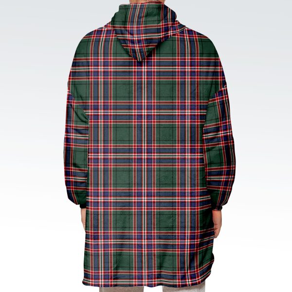 MacFarlane Hunting Modern Tartan Hoodie Blanket Hot on Sale - Image 3