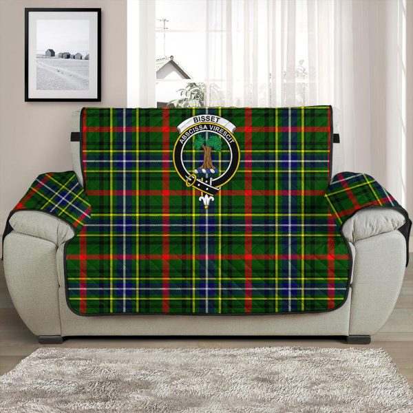 Bisset Tartan Crest Sofa Protector Cheap - Image 2