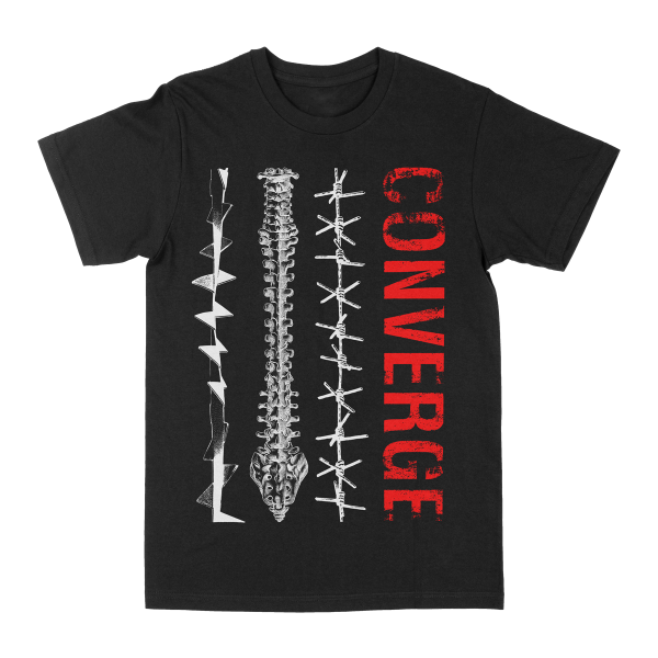 Converge  Spine  Black T-Shirt Online