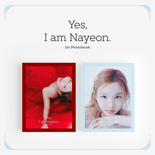 NAYEON - 1st PHOTOBOOK [Yes, I am Nayeon] Burgundy Ver. Supply